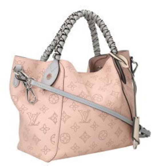 Louis Vuitton Hina Mahina Handbag Pink Gray - Picture 1 of 5